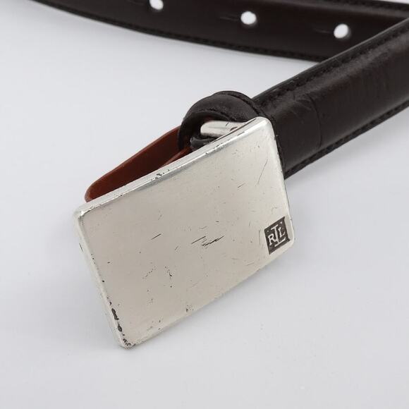 Bundle Lauren Ralph Lauren-Beverly Hills Polo Club Leather Belt Medium Brown - Picture 10 of 16